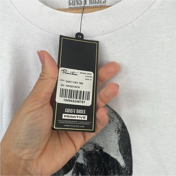 Primitive White Guns N' Roses Tee - Picture 5 of 6